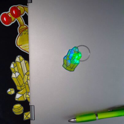 Brickonium Crystal Holographic Sticker